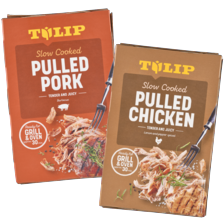 Tulip pulled pork of pulled chicken